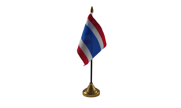 Thailand Table Flags